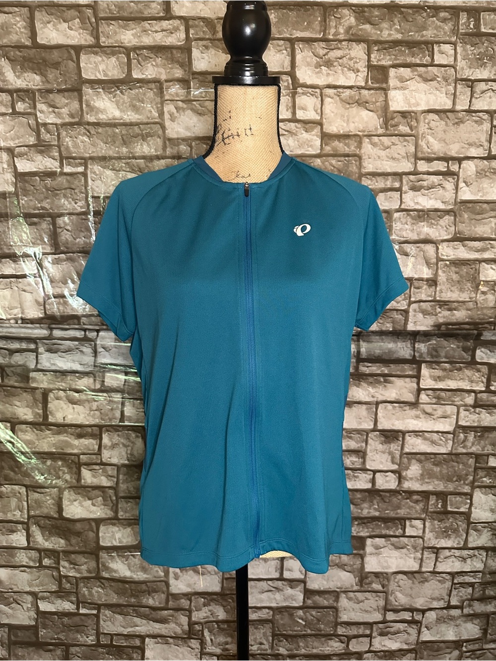 Pearl Izumi Women's Teal Short Sleeve Cycling Top